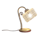 Vintage lamp in brass and cut crystal