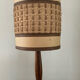 Vintage teak lamp 50-60s