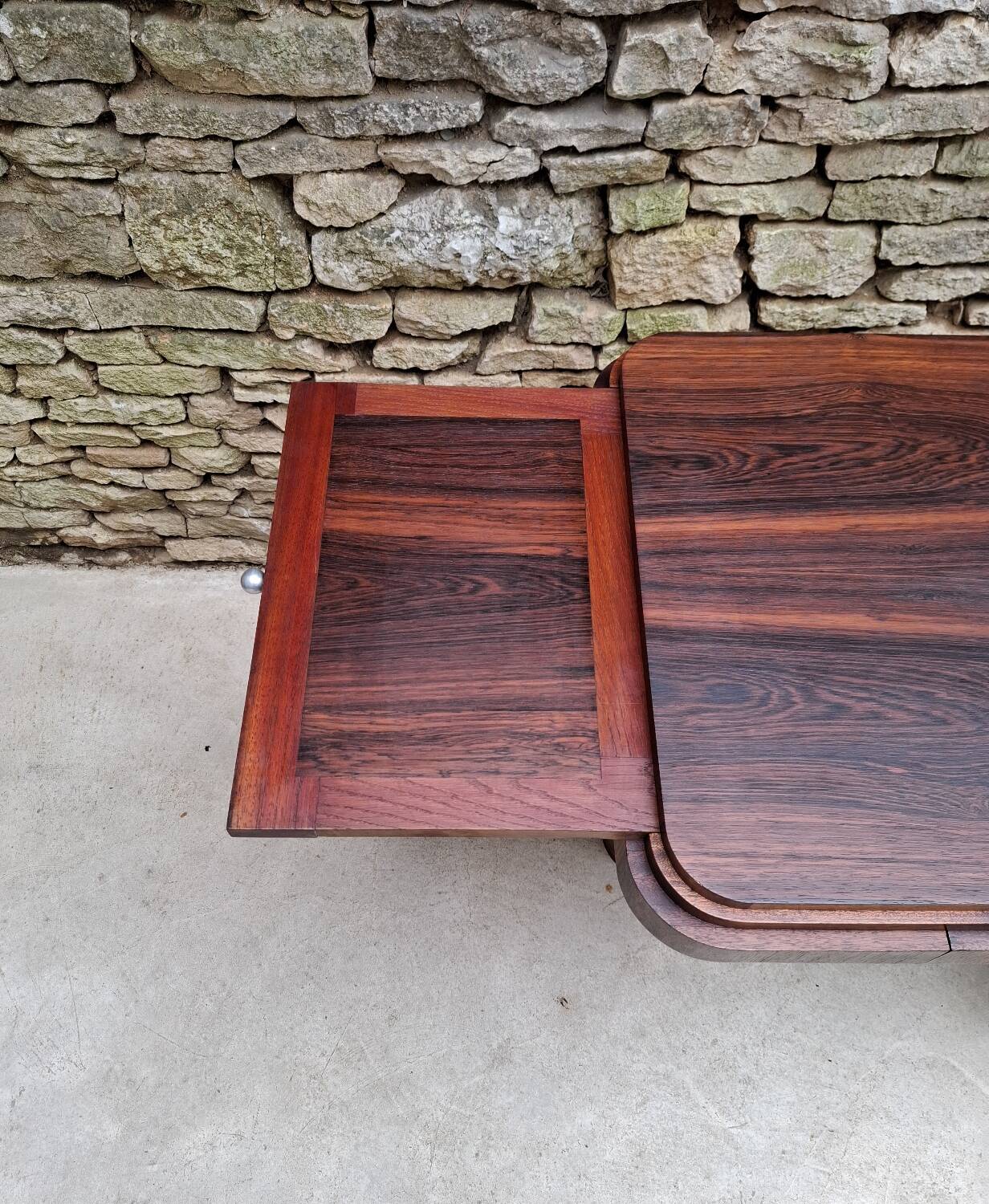 Art Deco Desk in Macassar Ebony
