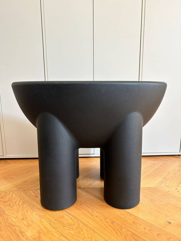 Fauteuil Poly Poly Driade Noir 2