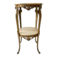 Classic gold marble side table