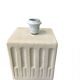 White stone lamp base