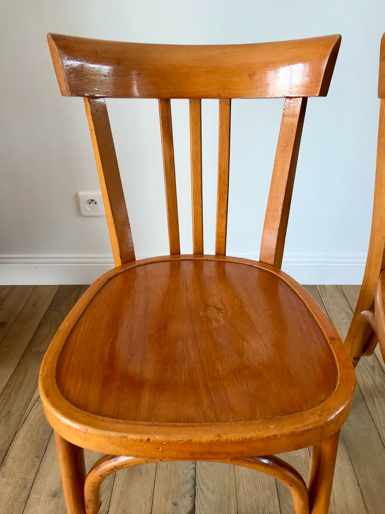 Set of 3 Luterma bistro chairs 50s