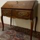 Bureau dos d âne marqueté époque du XIX ème siècle