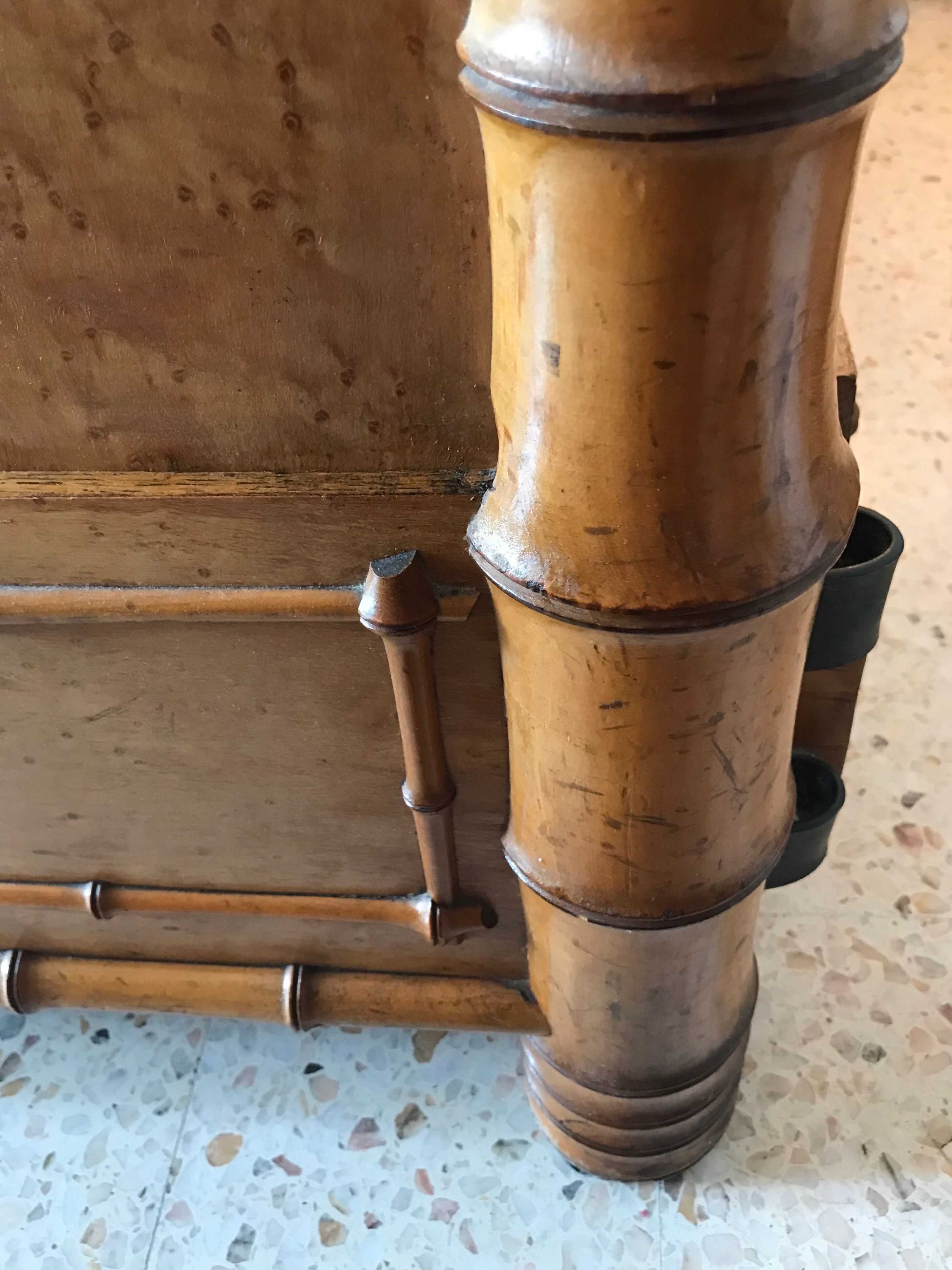 Bed bamboo collection circa 1870 Napoleon III