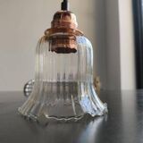 Vintage portable lamp with a glamorous feel
