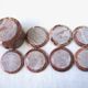 Set de 7 sous-verres en onyx