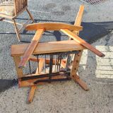 Compass foot chair with system circa 1950