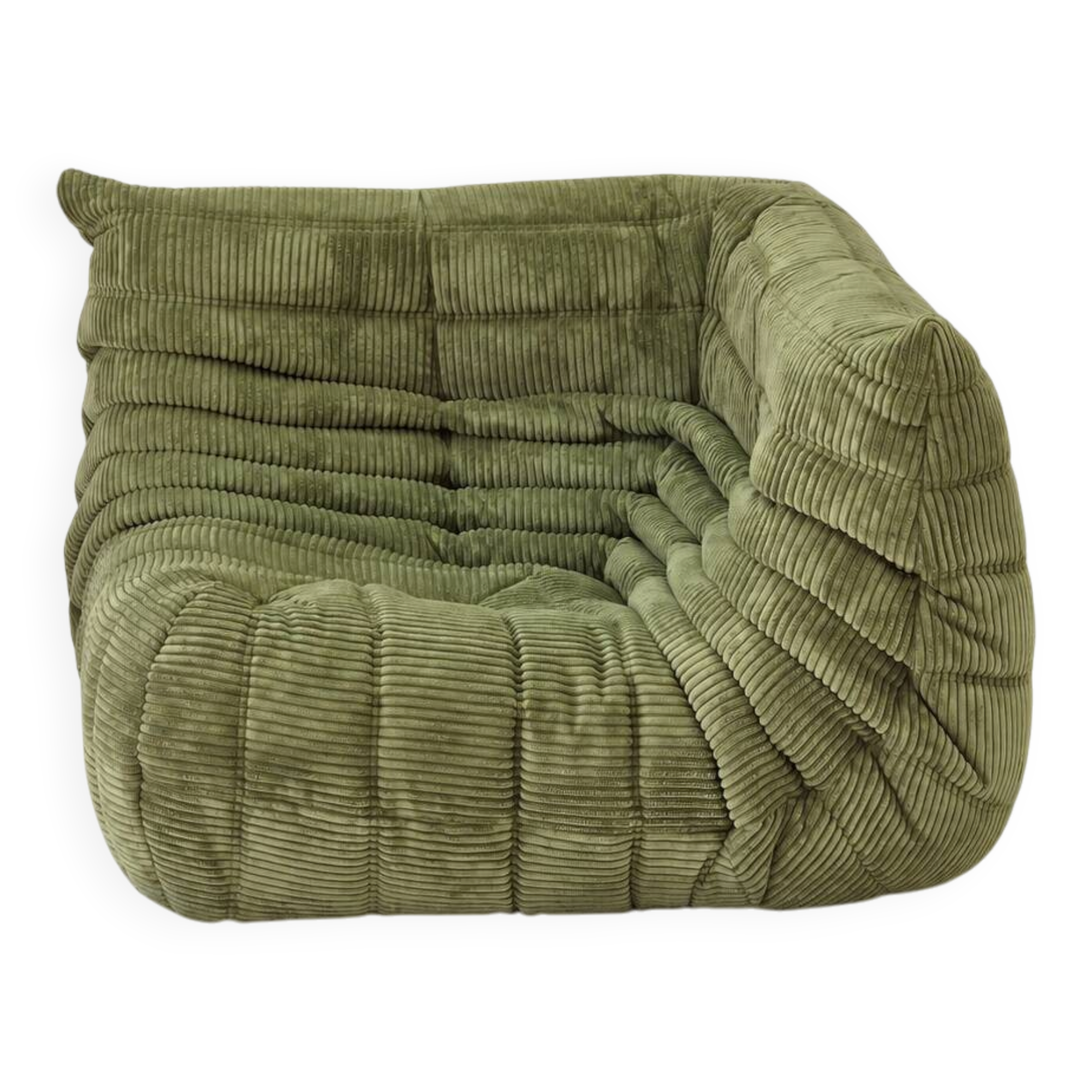 Michel Ducaroy for Ligne Roset Olive Togo Corner Sofa