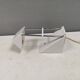 Vintage minimalist white telescopic adjustable lamp from Ikea Sweden 1991