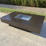 Coffee table bar by Willy Rizzo