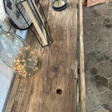 Small old wooden workbench
