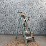 Old patinated stepladder (renovated)