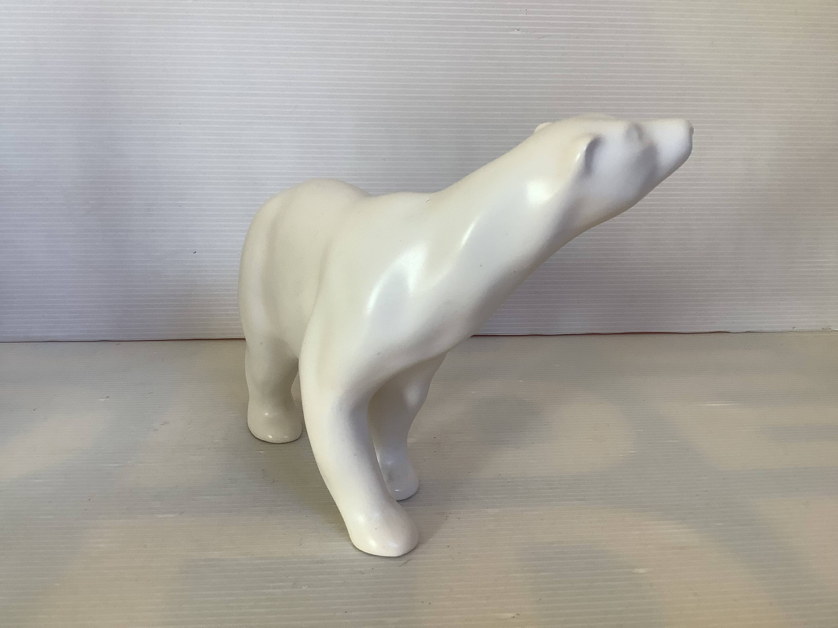 Popular white ceramic bear