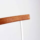 Scandinavian teak and rope stem