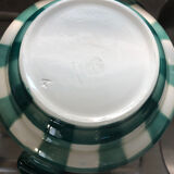 Givors earthenware tureen green tiles