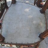4 chaises médaillon style louis XVl