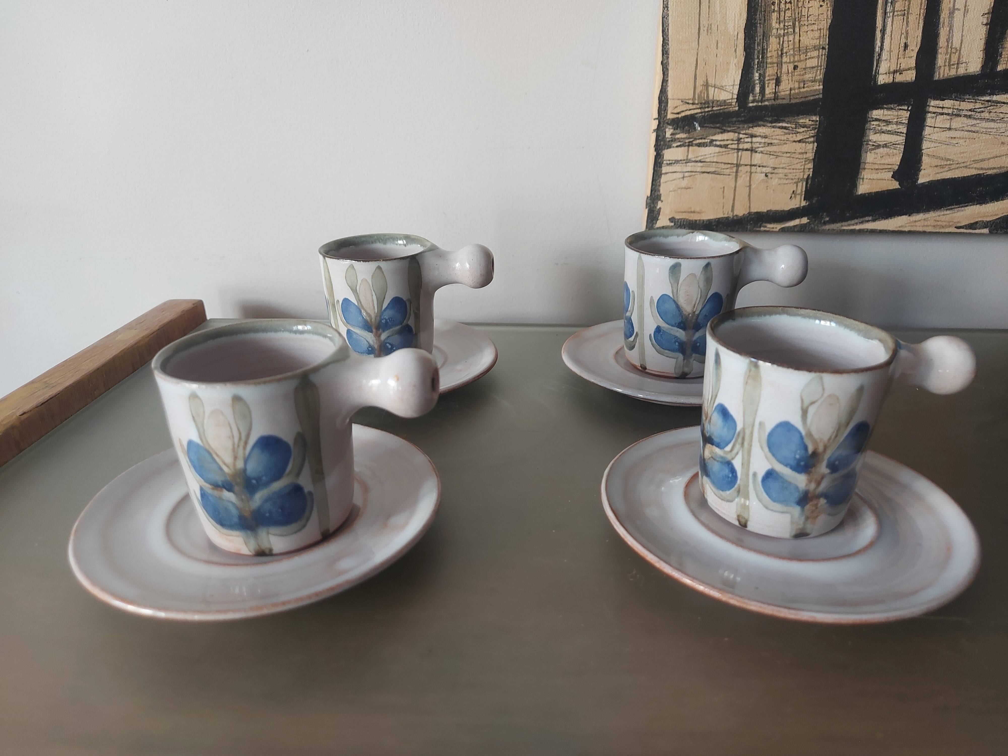 Set de 4 tasses vintages