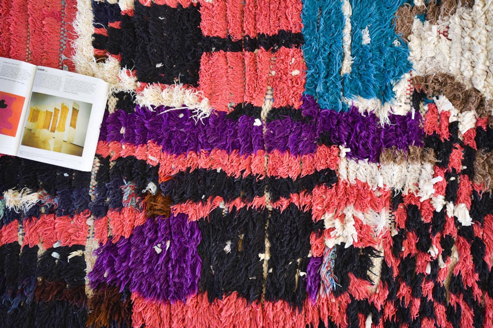 Tapis boucherouite 106x243cm