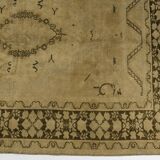 Oushak Handknotted Vintage Floor Rug