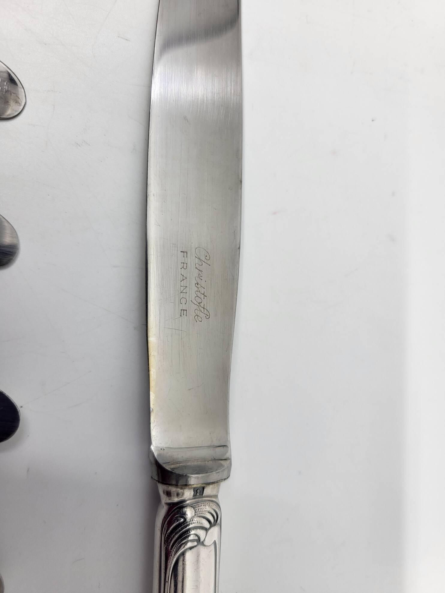 Christofle silverware model Marly (set of 24) France