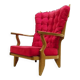 Fauteuil "Grand Repos" de Guillerme & Chambron pour Votre maison - 1960s