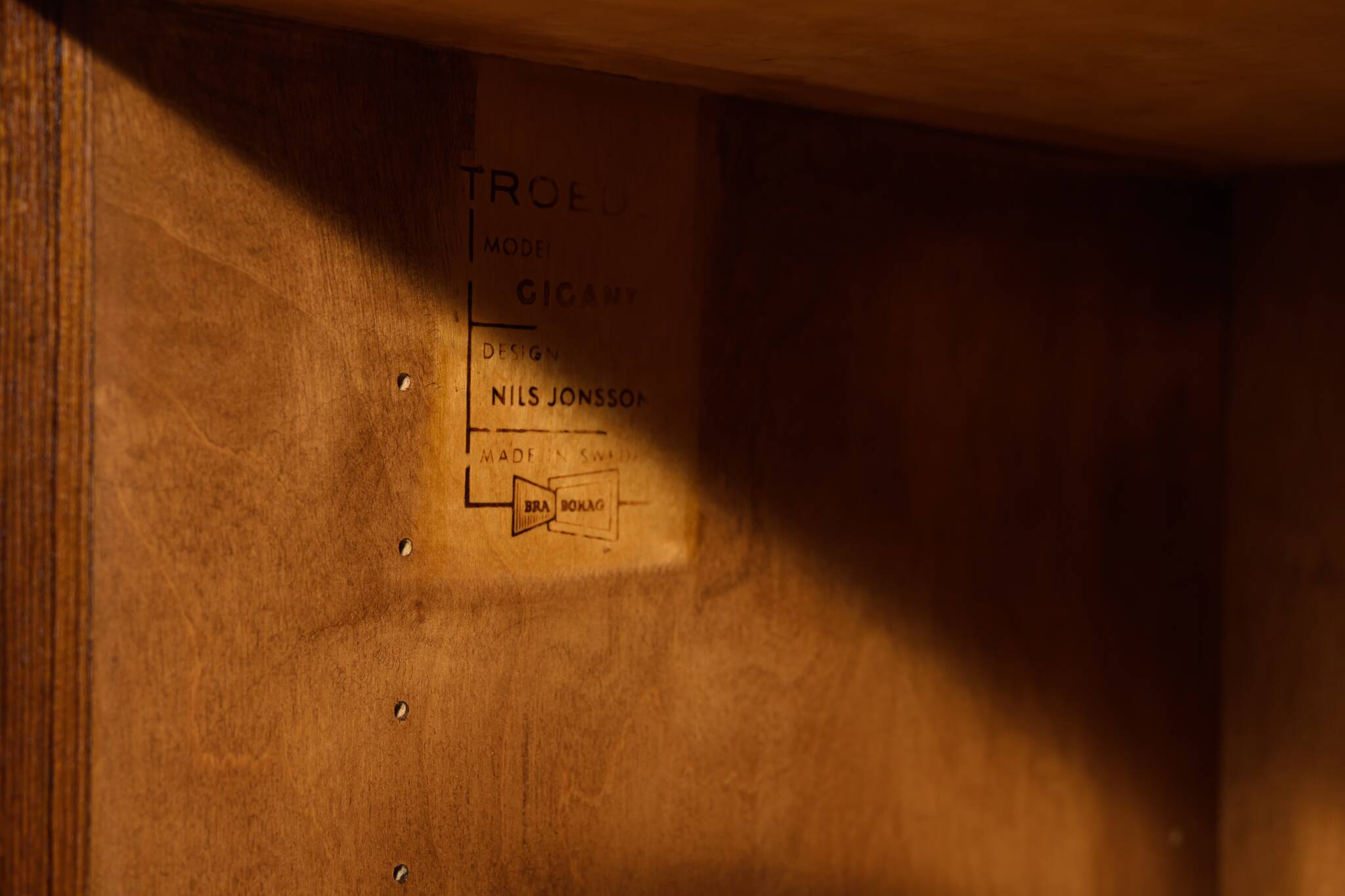 Mid-Century Teak Sideboard by Nils Jonsson for Hugo Troeds, Sweden, 1960s