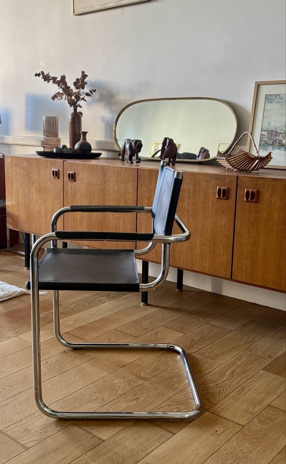 Bauhaus tubular armchair