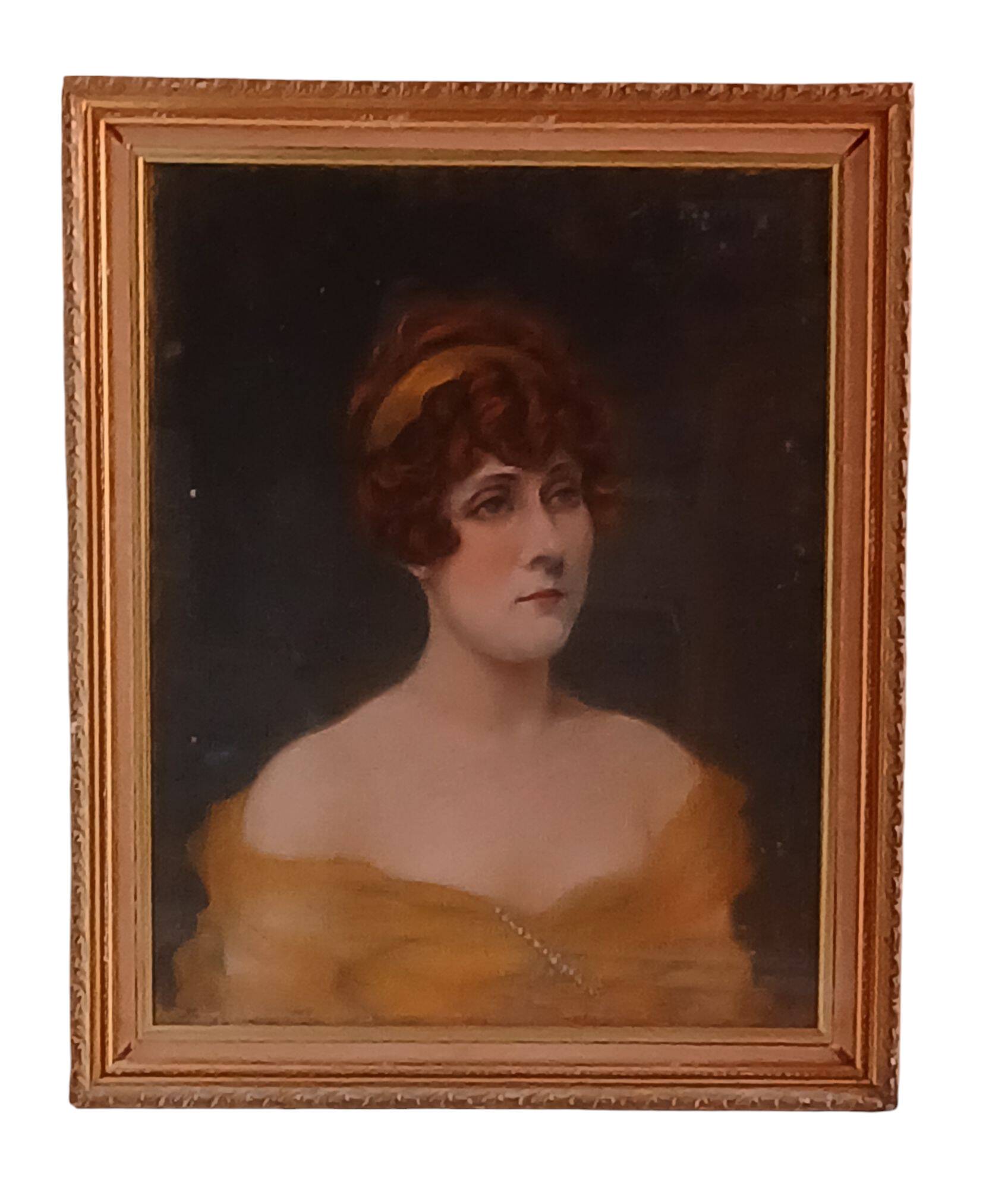 Portrait of a woman in the 18th century style