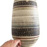 Mid-Century Sgraffito Ceramic Vase by Spara, West Germany, 1950s