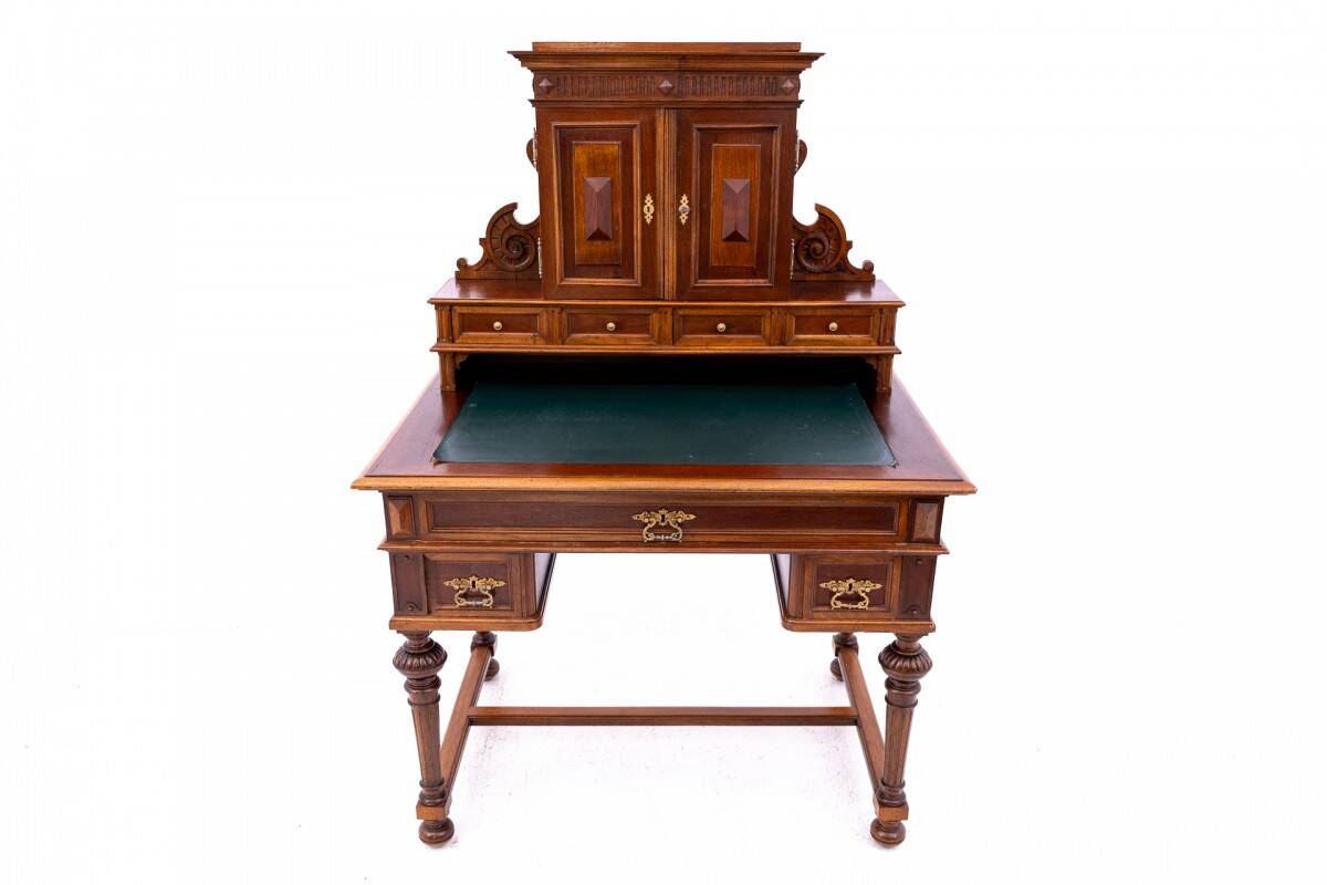 Desk with extension - secretary desk from the end of the 19th century, Northern Europe.