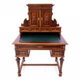 Desk with extension - secretary desk from the end of the 19th century, Northern Europe.