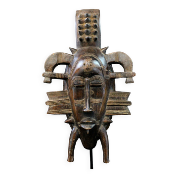 Kpelie Senoufo mask Ivory Coast