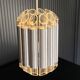 Suspension lamp chandelier ceiling light Aluminium plexi raak septiem B-1205 1960