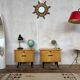 🌟 Vintage 1960s bedside tables – 1 drawer & 1 hinged door 🌟