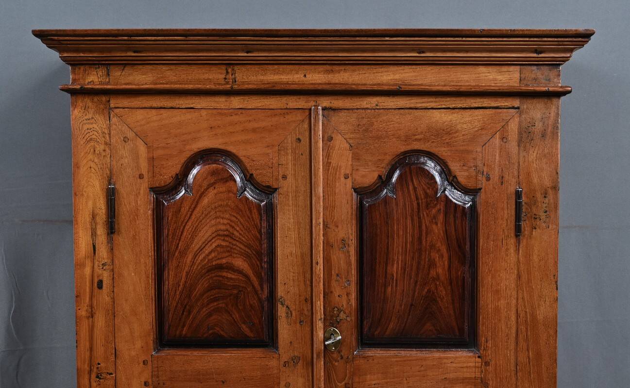 Small Teak and Rosewood Spice Cabinet, Pondicherry, India – Late 19th Century