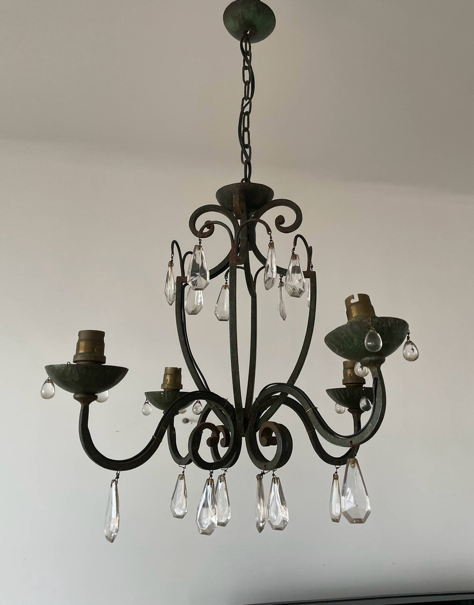 1930s butterfly chandelier