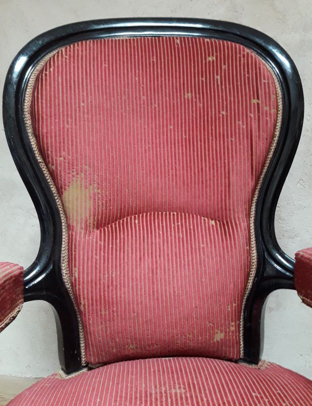 Voltaire armchair with rack and pinion XIX°
