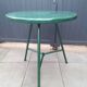 Très rare table de bistrot 1950 fer entièrement rénovée
