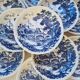 Lot de 11 assiettes calottes  de Gien