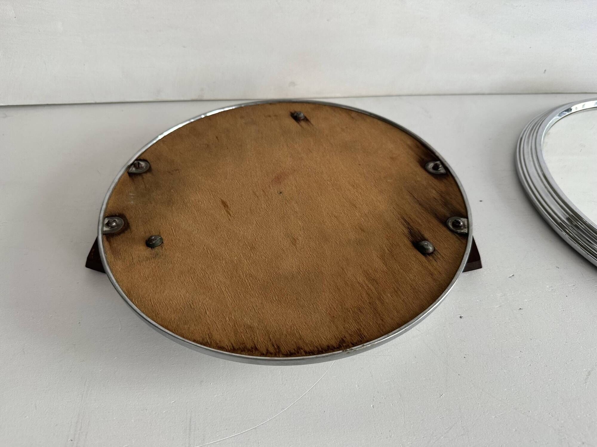 Nested mirror trays Art Deco 1930s