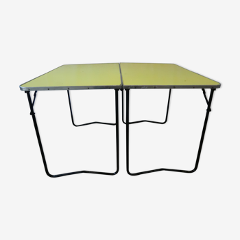 VINTAGE 60S FOLDING CAMPING TABLE