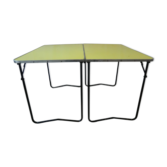VINTAGE 60S FOLDING CAMPING TABLE