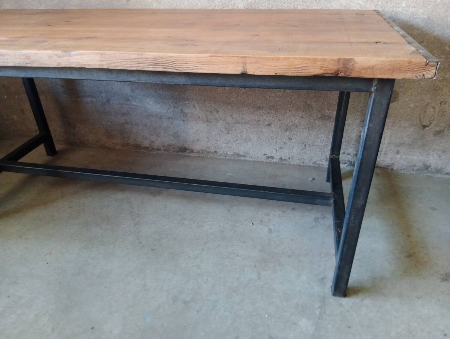 Table d'atelier industrielle