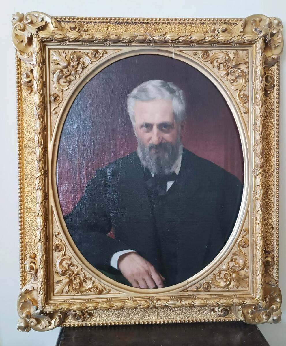 Portrait of Cesare Altoviti oil on canvas - Antonio Ciseri (1821-1893)