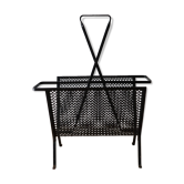 Black magazine holder Mathieu Mategot