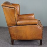 Sheepskin armchair