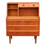 Vintage teak secretary 1960 Denmark