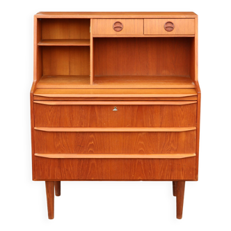 Secretaire vintage en teck 1960 Danemark