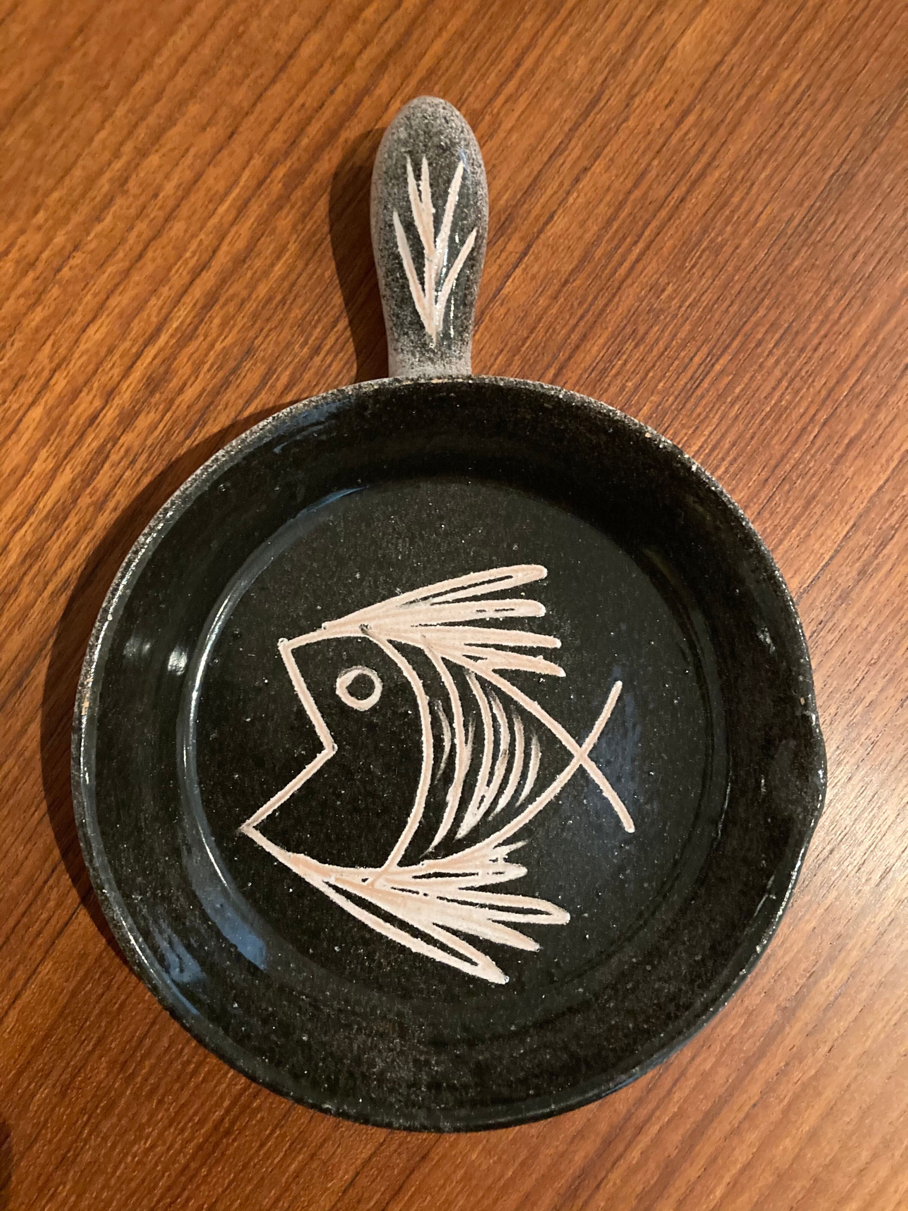 Set of two ceramic cups Vallauris Voltz